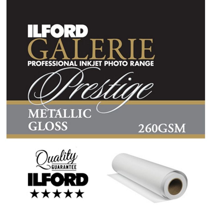 Ilford Galerie Metallic Gloss 260gsm 24" 61cm x 30.5m Roll GPMG10 **