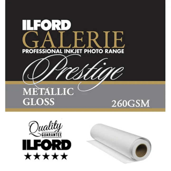 Ilford Galerie Metallic Gloss 260gsm 17" 43.2cm x 30m Roll GPMG10 **