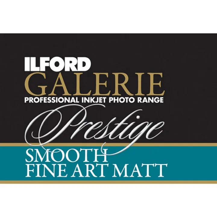 Ilford Galerie Smooth Fine Art Matt 190gsm A4 10 Sheets IGSFAP