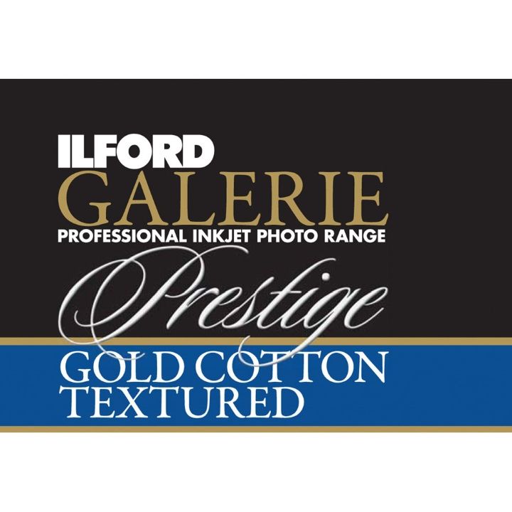 Ilford Galerie Gold Cotton Textured 330gsm 17" 43.2cm x 15.0m Roll GPGCT