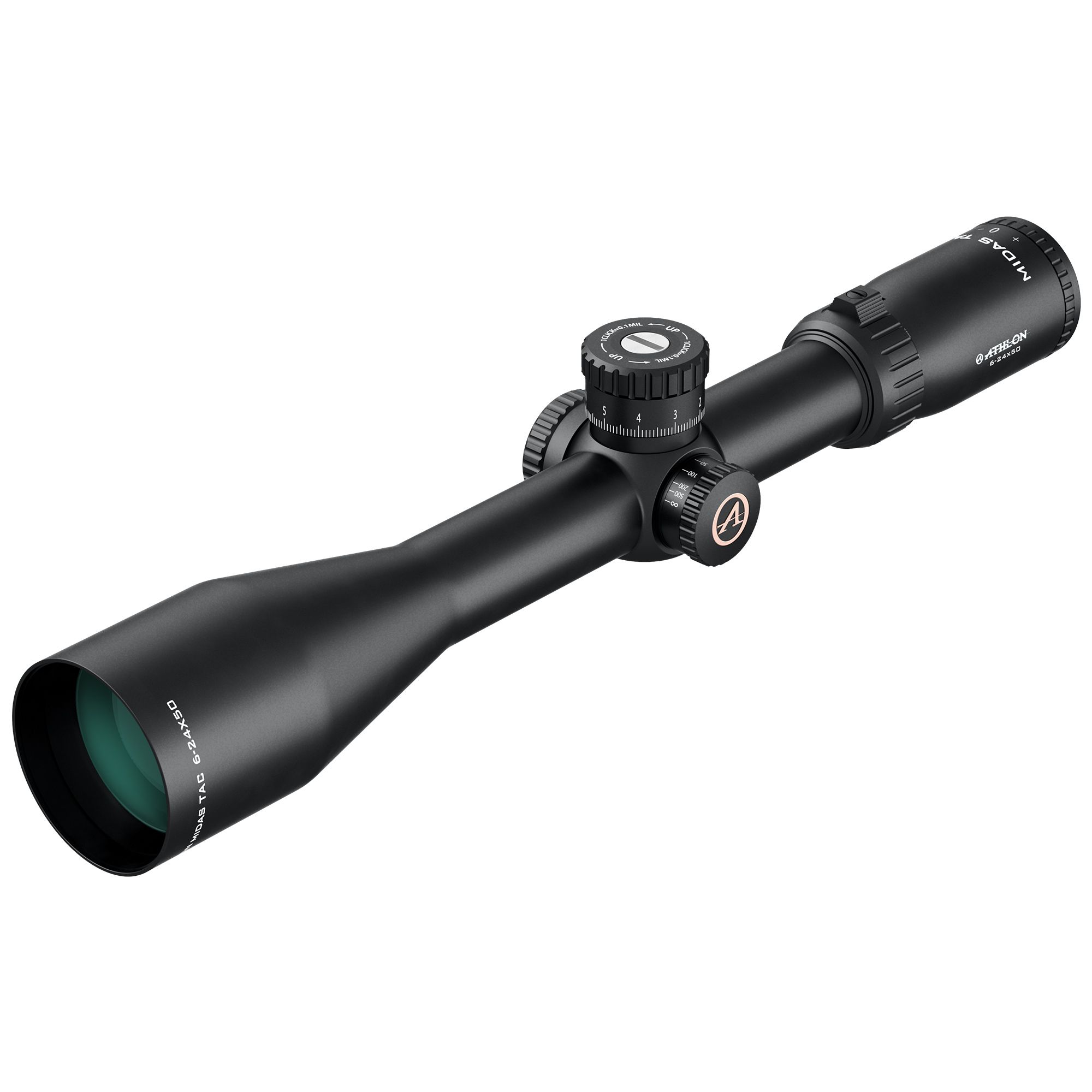Athlon Midas TAC 6-24x50 30mm APLR4  FFP MOA Riflescope **