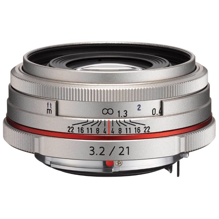 Pentax DA 21mm f/3.2 LTD HD Lens (Silver)