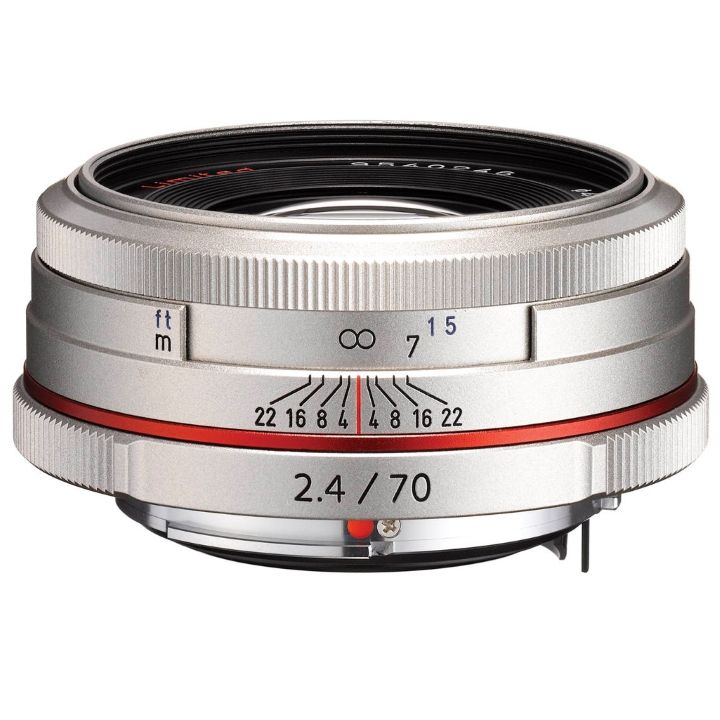 Pentax DA 70mm f/2.4 LTD HD Lens (Silver)