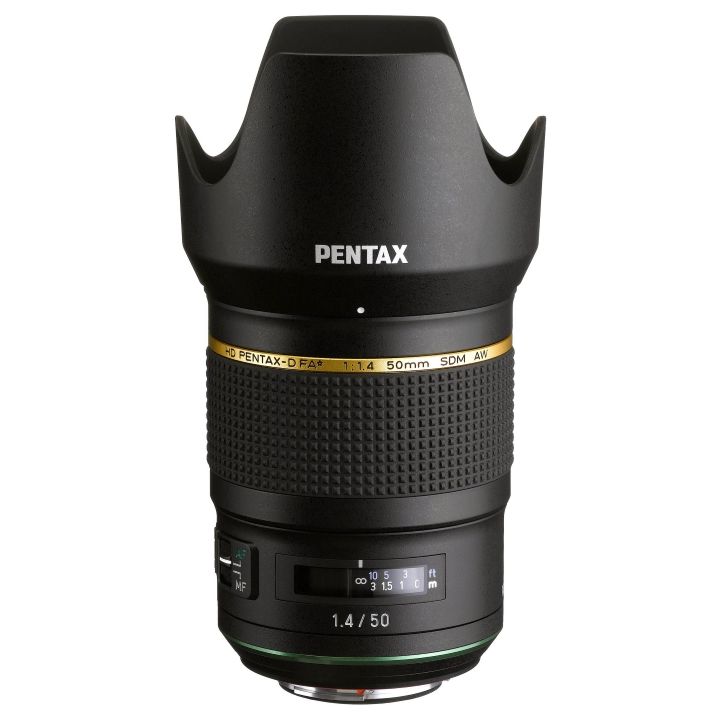 Pentax-D FA* 50mm f/1.4 SDM HD AW Lens