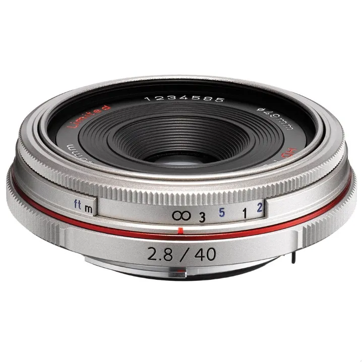 Pentax DA 40mm f/2.8 LTD HD Lens - Silver
