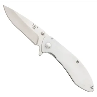 Bear & Son 4" Stainless Steel Frame Lock Knife