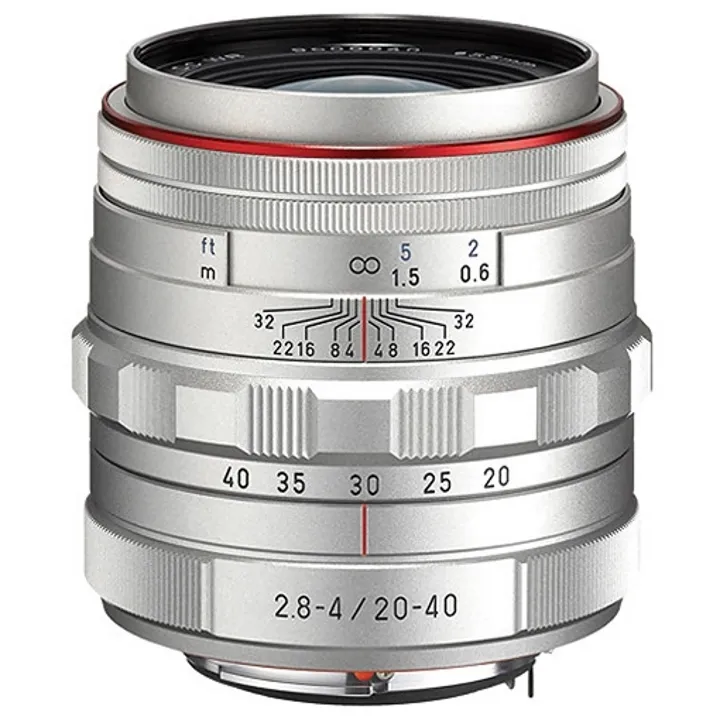 Pentax DA 20-40mm f/2.8-4 Limited Lens - Silver