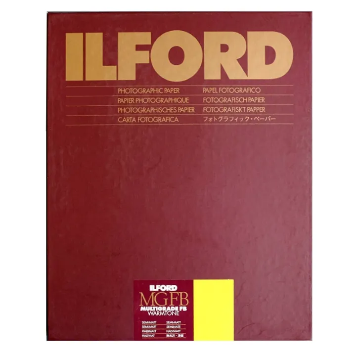 Ilford Multigrade FB Warmtone Matt 8x10" Darkroom Paper 25 Sheets MGFBWT24K