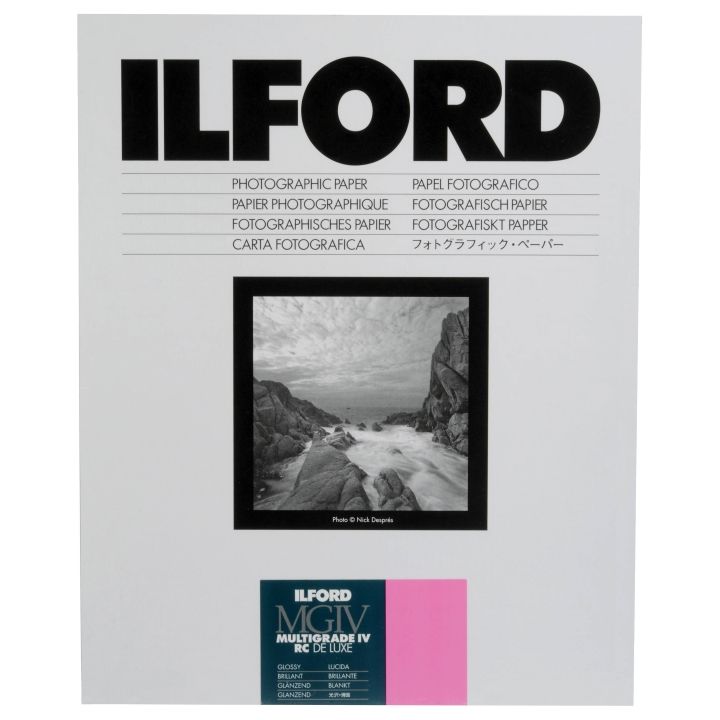 Ilford Multigrade IV RC Deluxe 1MGlossy 16x20" 10 Sheets Darkroom Paper MG4RC1M **