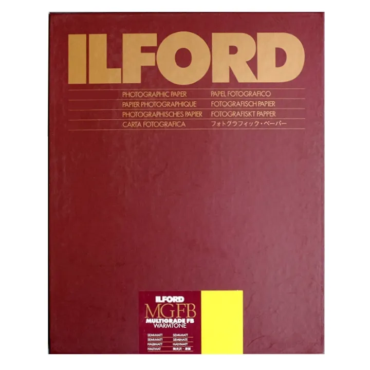 Ilford Multigrade FB Warmtone Matt 8x10" Darkroom Paper 100 Sheets MGFBWT24K