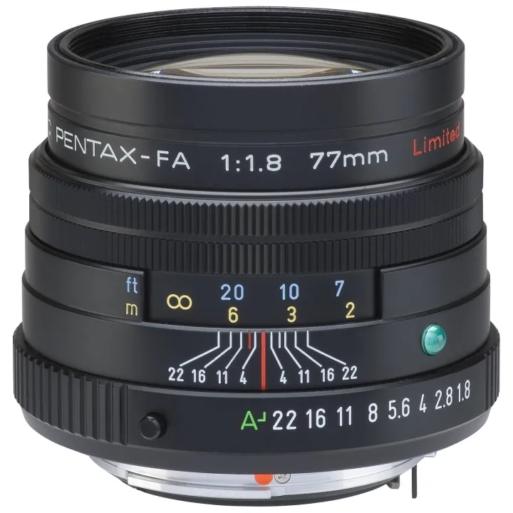 Pentax FA 77mm f/1.8 Limited Lens - Black **