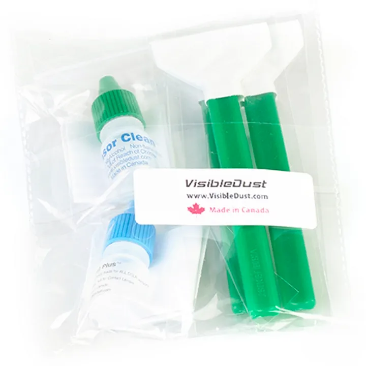 Phase One Visible Dust Medium Format Sensor Cleaning Kit (3 Swabs / 2 Fluids)