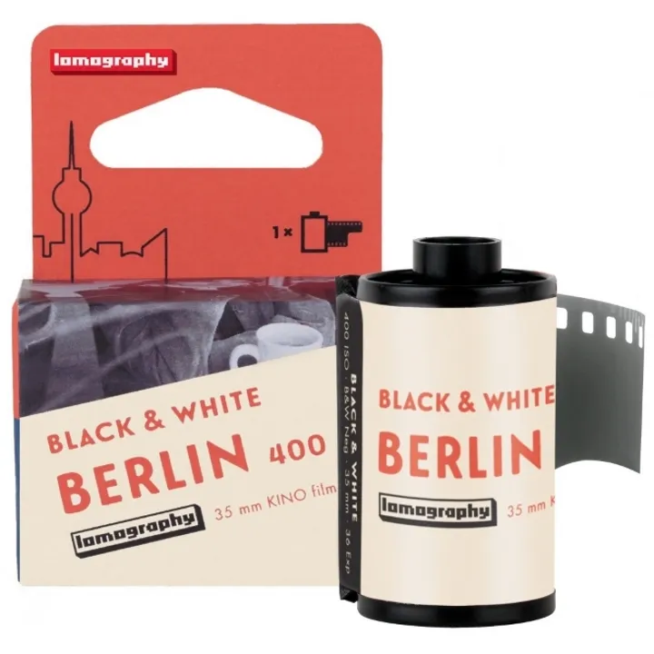 Lomography 400 35mm Berlin Kino Black & White Film