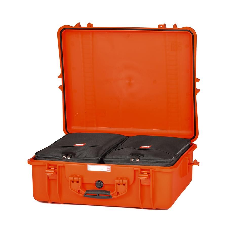 HPRC 2700 - Hard Case with Bag & Dividers (Orange)