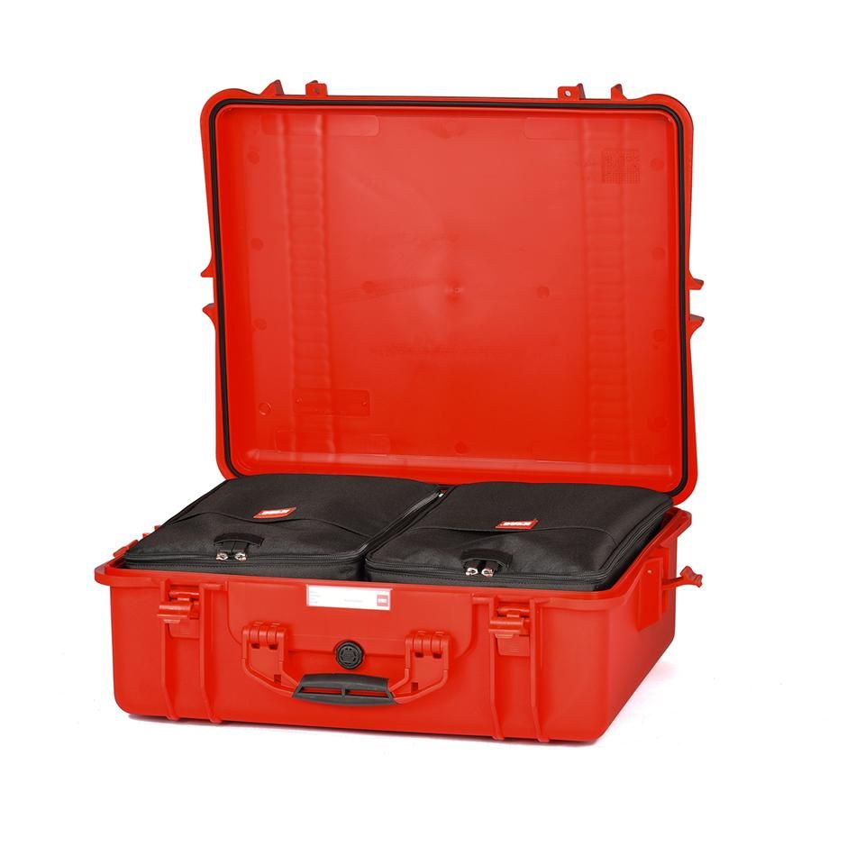 HPRC 2700 - Hard Case with Bag & Dividers (Red)