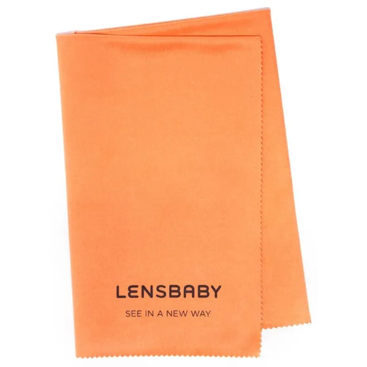Lensbaby Premium Microfiber Lens Cleaning Cloth - Orange
