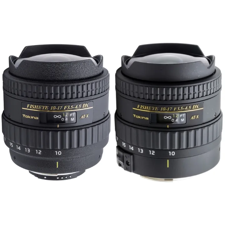 Tokina 10-17mm f3.5-4.5 DX Fisheye Lens