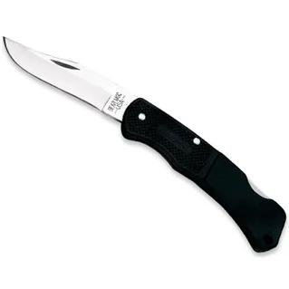 Bear & Son 3 3/4" Black Zytel Lockback Knife