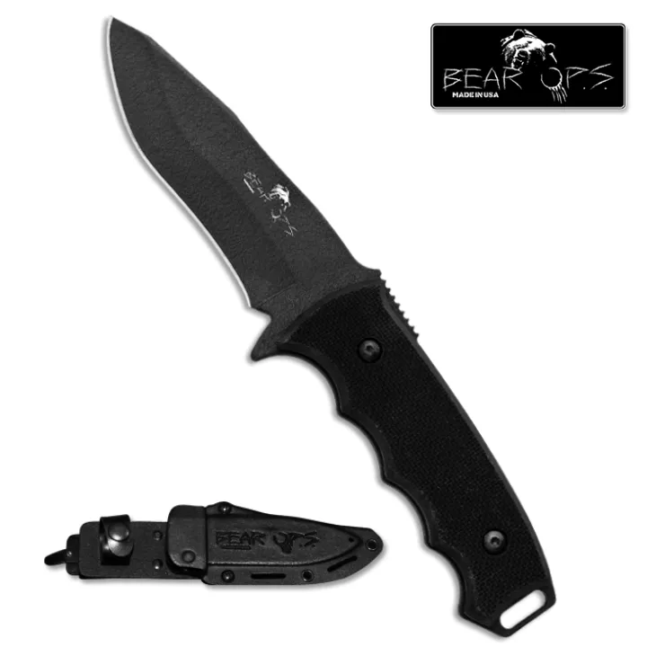 Bear & Son OPS Constant II Knife with Kydex Sheath