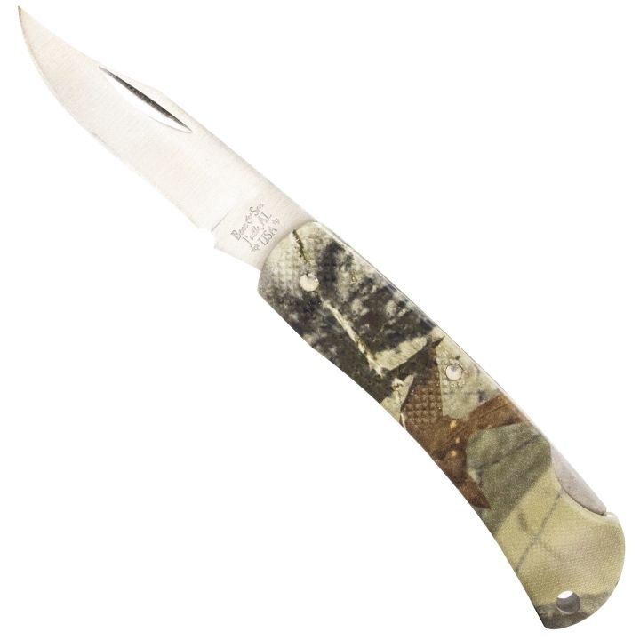 Bear & Son 3" Camouflage Zytel Lockback Knife **