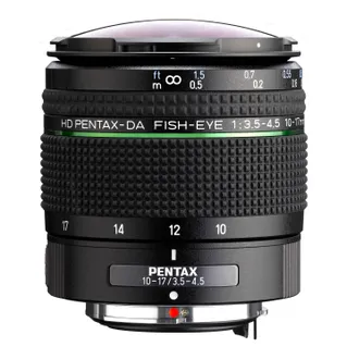Pentax HD DA 10-17mm f/3.5-4.5 ED Fisheye Lens
