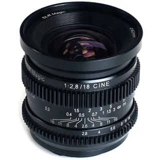 SLR Magic Cine 18mm f/2.8 Lens for Sony E-mount