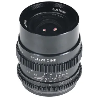 SLR Magic CINE 25mm f/1.4 lens for Sony E-mount **