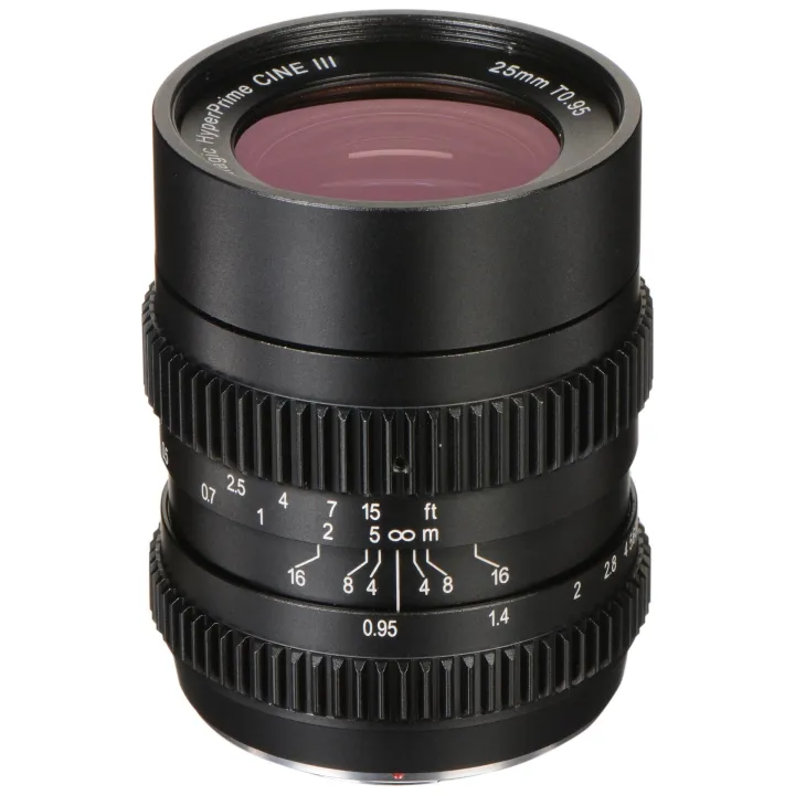 SLR Magic HyperPrime CINE 25mm T0.95 (III) Lens Micro Four Thirds Mount