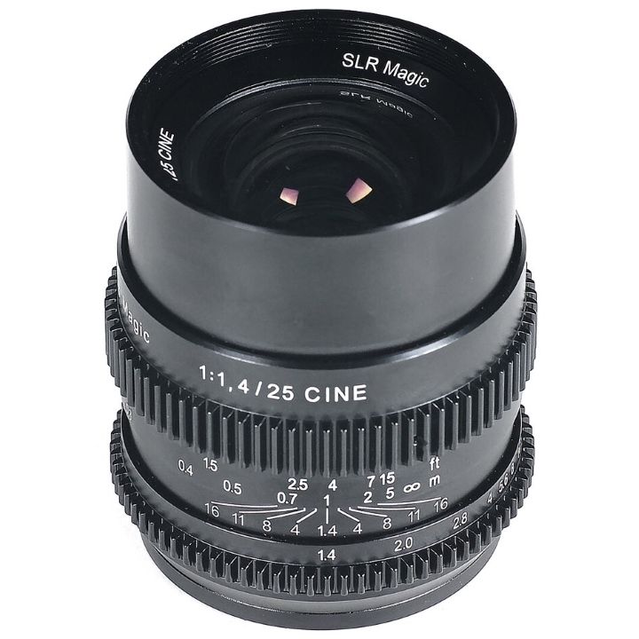 SLR Magic CINE 25mm f/1.4 lens for Sony E-mount **