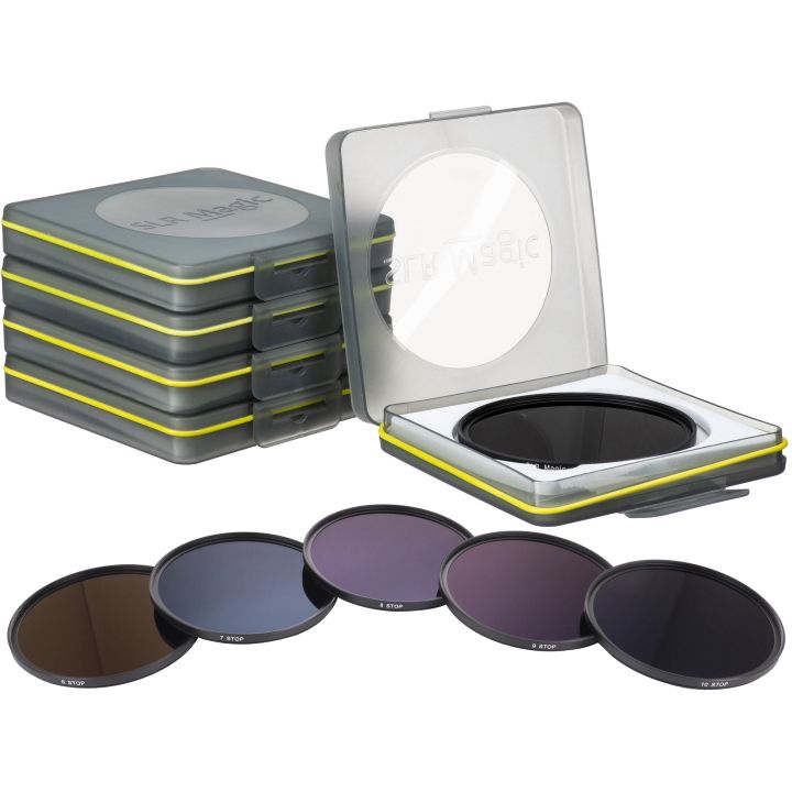 SLR Magic Set of 5 ND Filters (6-10 stops) 82mm **