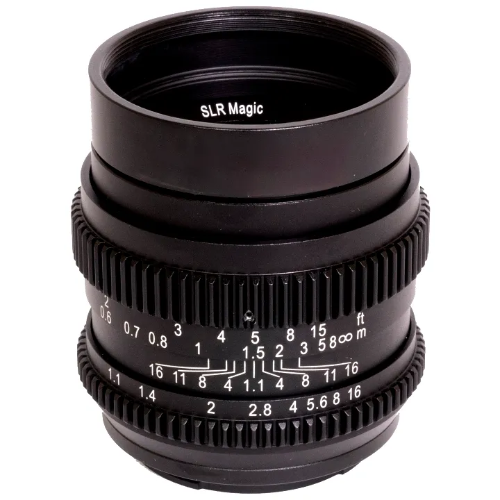 SLR Magic Cine 50mm f/1.1 Lens for Sony E-mount **