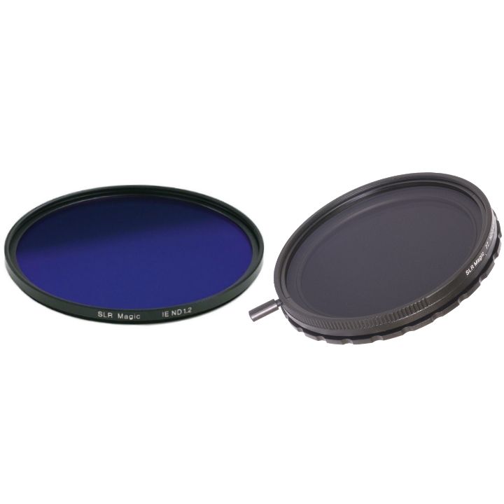 SLR Magic Variable ND II Filter 77mm & IRND Filter 86mm Set **