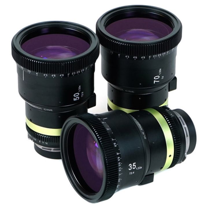 SLR Magic Anamorphot-CINE 1.33x, 3-lens set - 35mm, 50mm 70mm PL MT & Case **