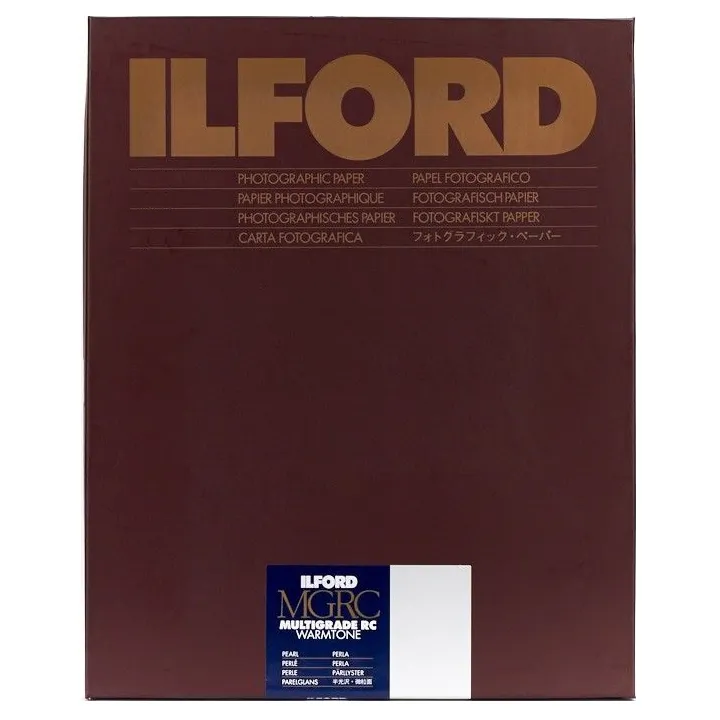 Ilford Multigrade RC Warmtone Pearl 16x20" Darkroom Paper 10 Sheets MGRCWT44M