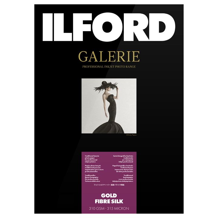 Ilford Gold Fibre Silk Pages 21x30 (210mm x 335mm) - Landscape