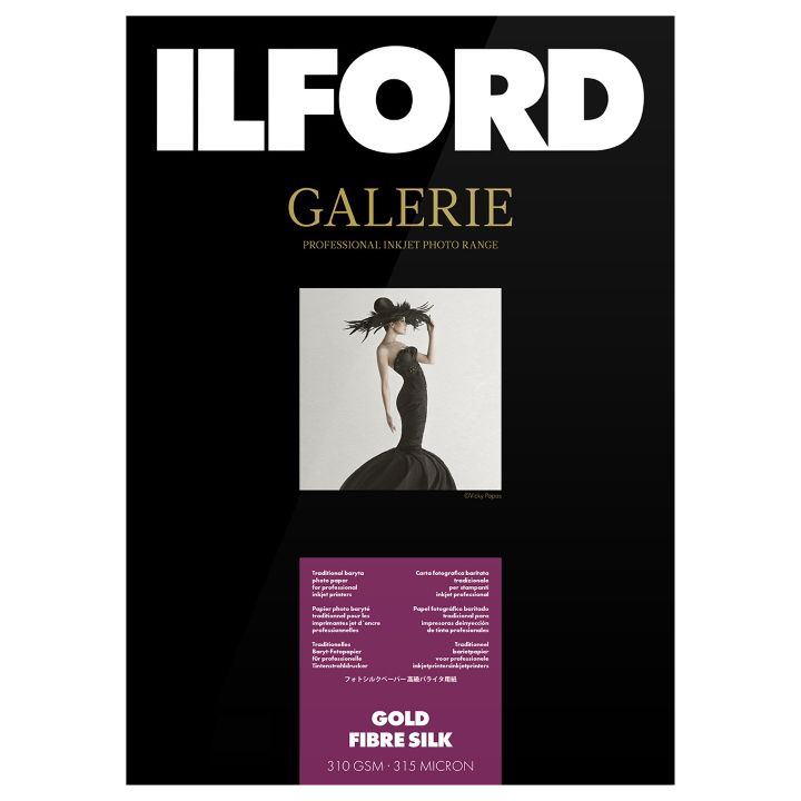 Ilford Gold Fibre Silk Pages 33x48.3 (330mm x 518mm) - Landscape