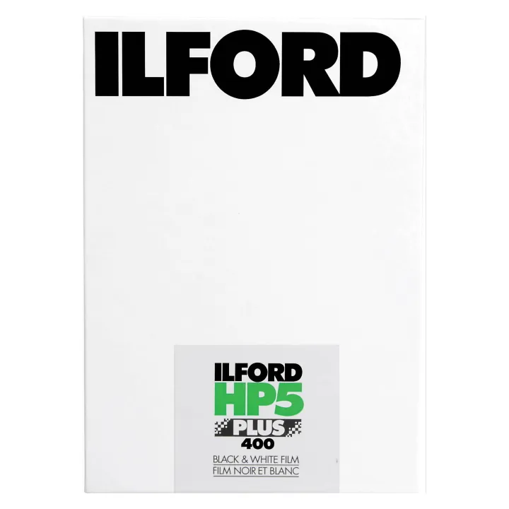 Ilford HP5 Plus ISO 400 8x10" 25 Sheets Black & White Film