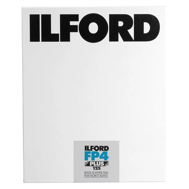 Ilford FP4 Plus ISO 125 4x5" 25 Sheets Black & White Film