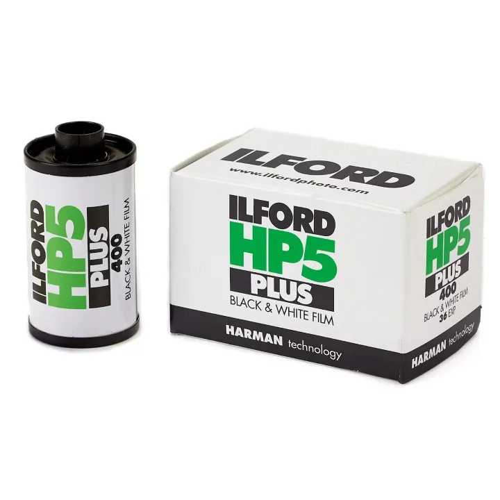 Ilford HP5 Plus ISO 400 35mm 24 Exposure Black & White Film