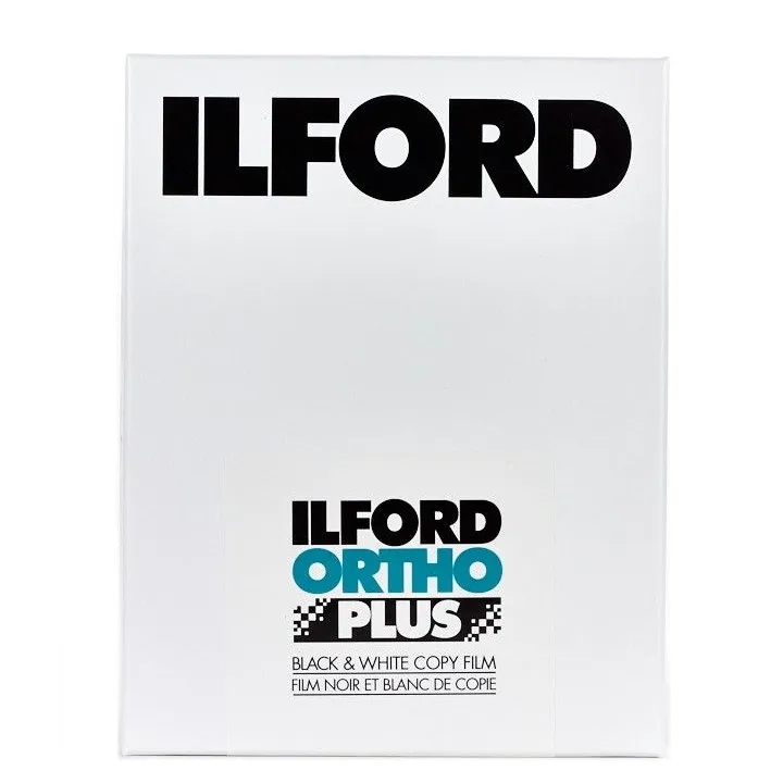 Ilford Ortho Copy Plus ISO 80 4x5" 25 Sheets Black & White Film