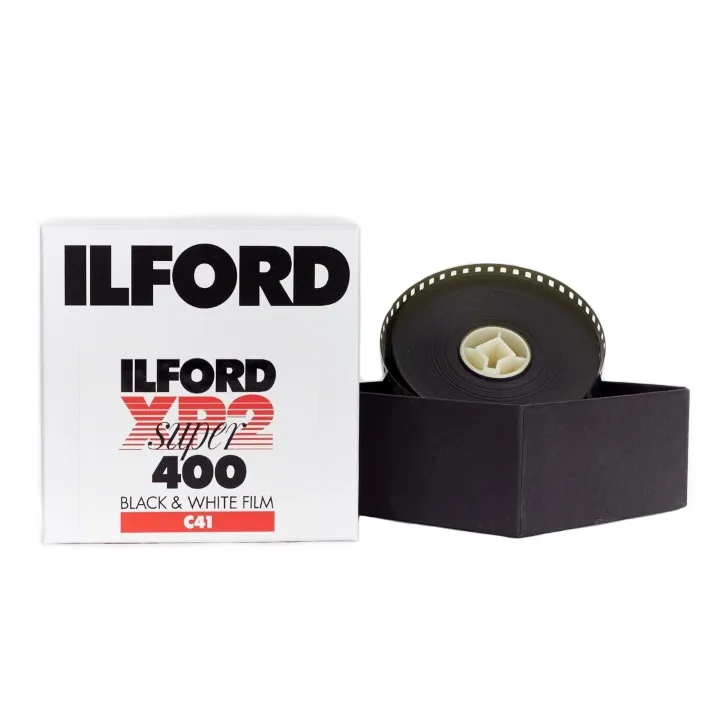 Ilford XP2 Super ISO 400 35mm x 30.5m Roll Black & White Film