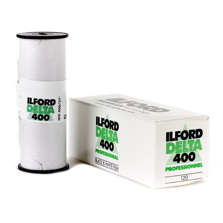 Ilford Delta 400 ISO PROFESSIONAL 120 Roll Black & White Film