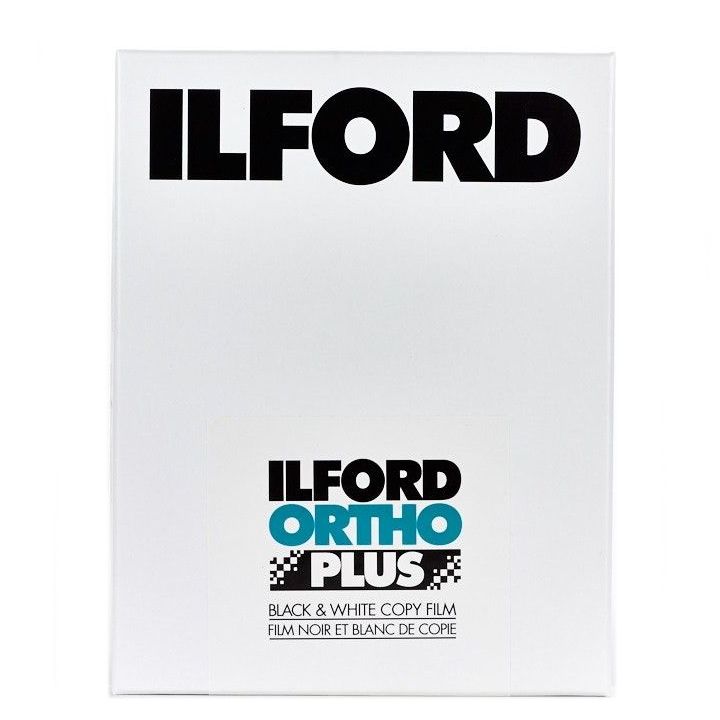 Ilford Ortho Copy Plus ISO 80 8x10" 25 Sheets Black & White Film
