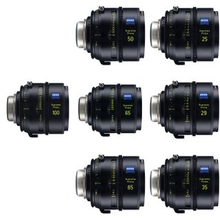 Zeiss Supreme Prime Feet Lens Set PL Mount (25,29,35,50,65,85,100)