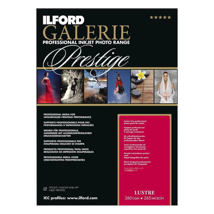Ilford Galerie Prestige Satin 260gsm 4x6" 100 Sheets IGPLP11