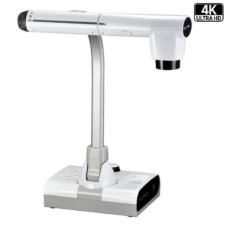 Elmo L-12F Visual Presenter 12MP, 4K Ultra HD 30fps, 12x Opt Zoom, HDMI, Remote