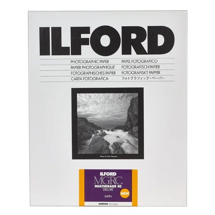 Ilford Multigrade RC Deluxe Satin Darkroom Paper Sheets