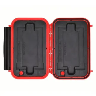 HPRC 1300 - Memory Card Holder for Sony SXS Pro / P2 - Red