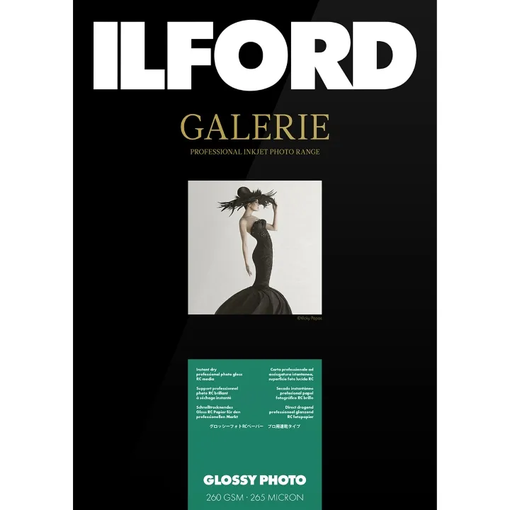 Ilford Galerie Prestige Glossy Photo Paper Rolls (260 GSM)