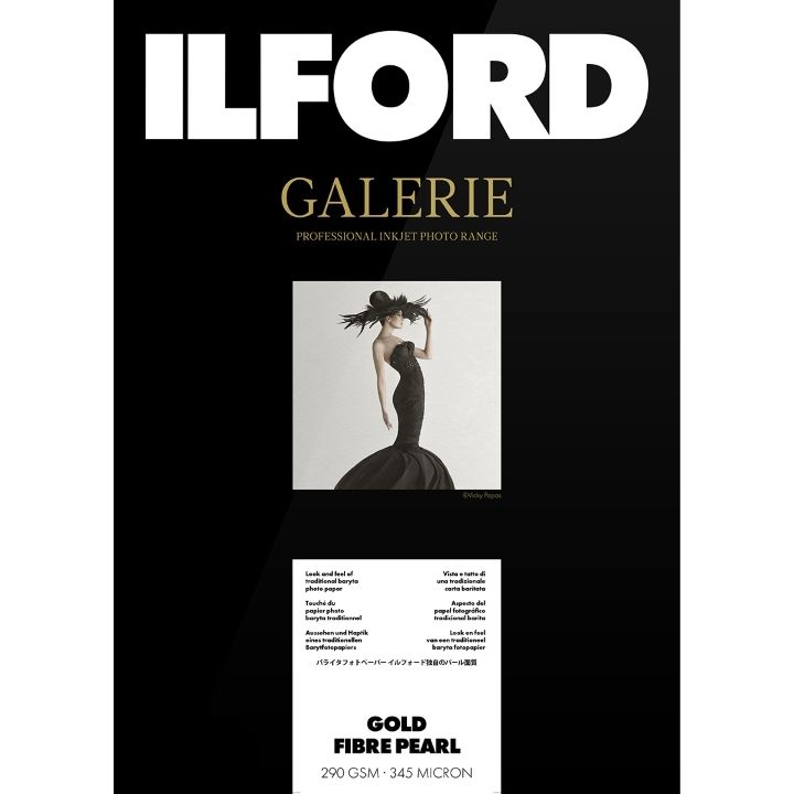 Ilford Galerie Gold Fibre Pearl Photo Paper Rolls (290GSM)